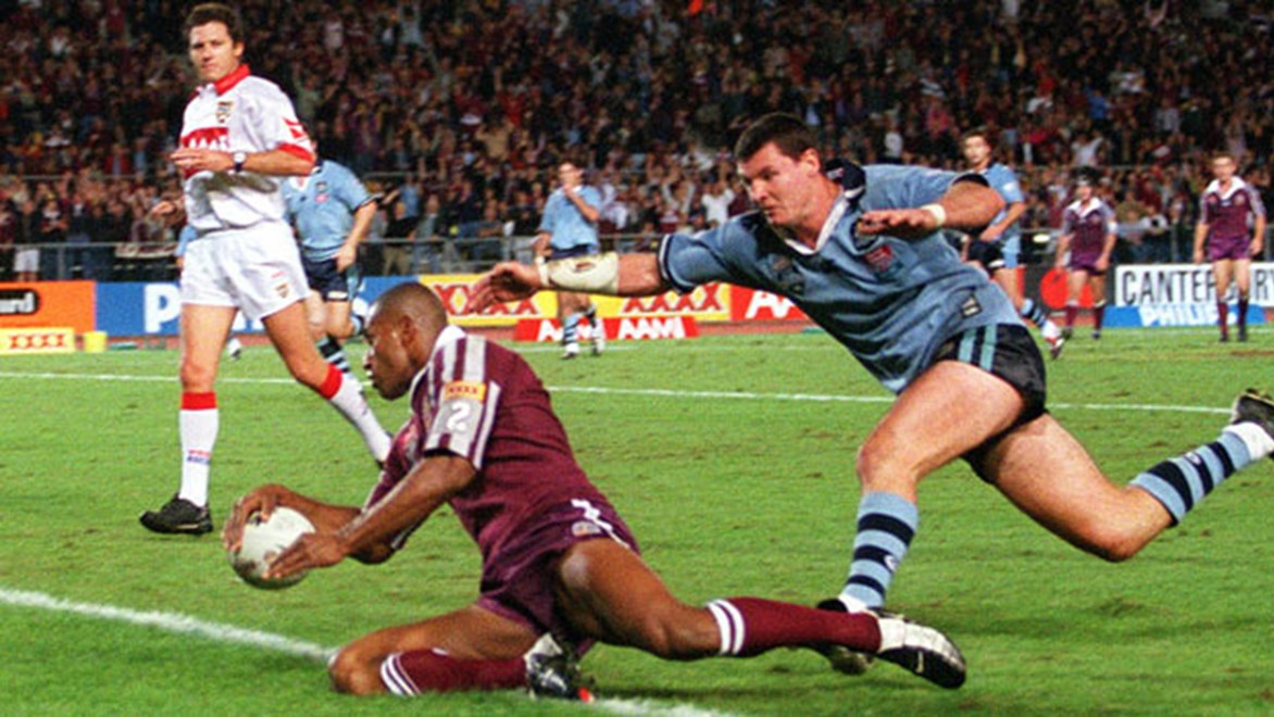 Lote Tuqiri's 18 points in Game Two, 2002 was a record Queensland Origin points haul.