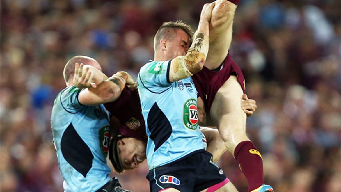 It's time to get off Brent Tate's back for airing his concerns about the dangerous lifting tackle he was the victim of in Origin I.