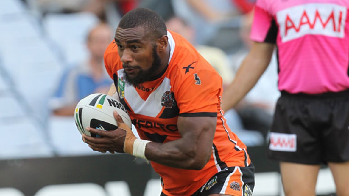 Wests Tigers Marika Koroibete is still looking for a NRL recall following his scintillating performances in VB NSW Cup.