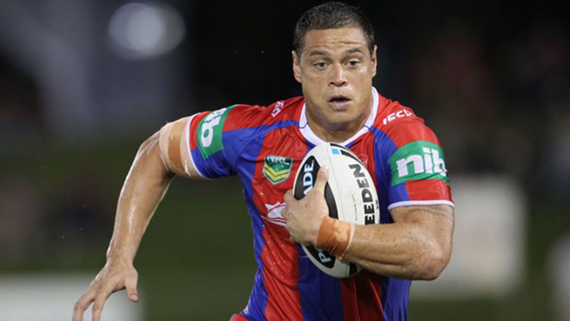 Newcastle Knights centre Timana Tahu returns from a severe knee injury for this week's action in VB NSW Cup.