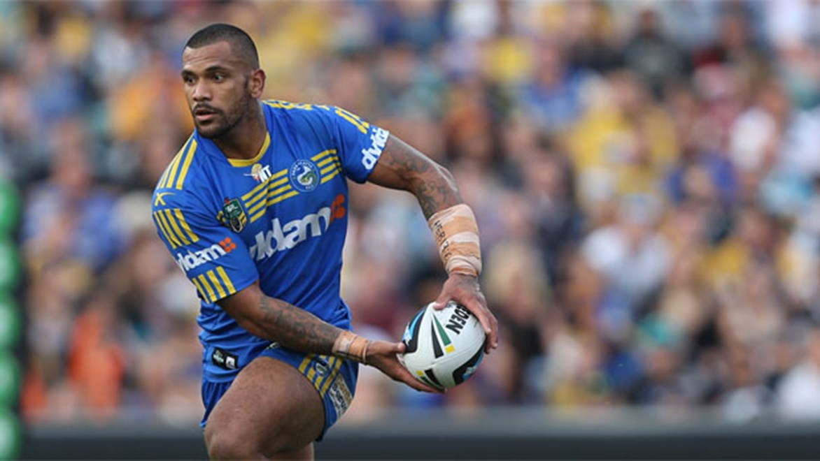 Big deal... Eels second-rower Manu Ma'u has been a revelation on Parramatta's left edge this year.