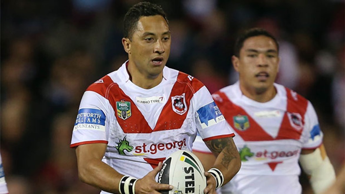 High profile Dragons recruit Benji Marshall has improved with each outing in the Red V.