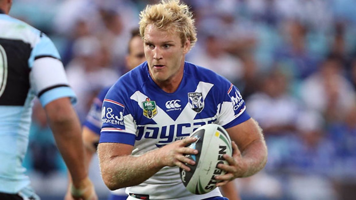 Bulldogs prop Aiden Tolman has paved the way for his team this season after leading the competition for hit-up metres at the halfway point.