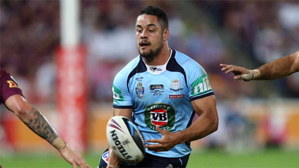 Jarryd Hayne was a constant threat throughout his Origin I man of the match performance.