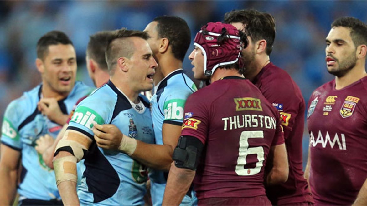 Josh Reynolds has been hit with a grade two dangerous throw charge after Origin III.