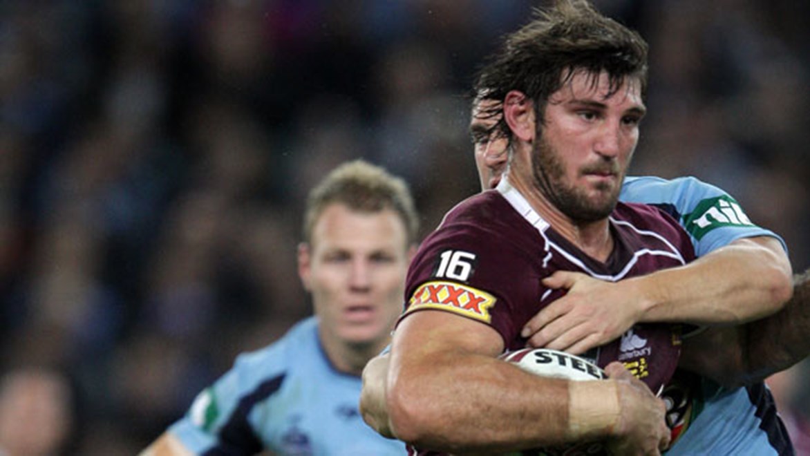 Dave Taylor credits Titans and Maroons teammate Nate Myles with helping him mature as a player.