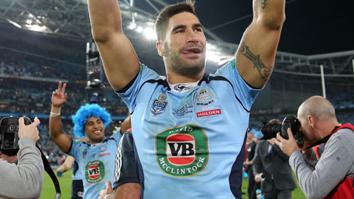 NSW prop James Tamou says winning his first Origin series is the highlight of his career to date.