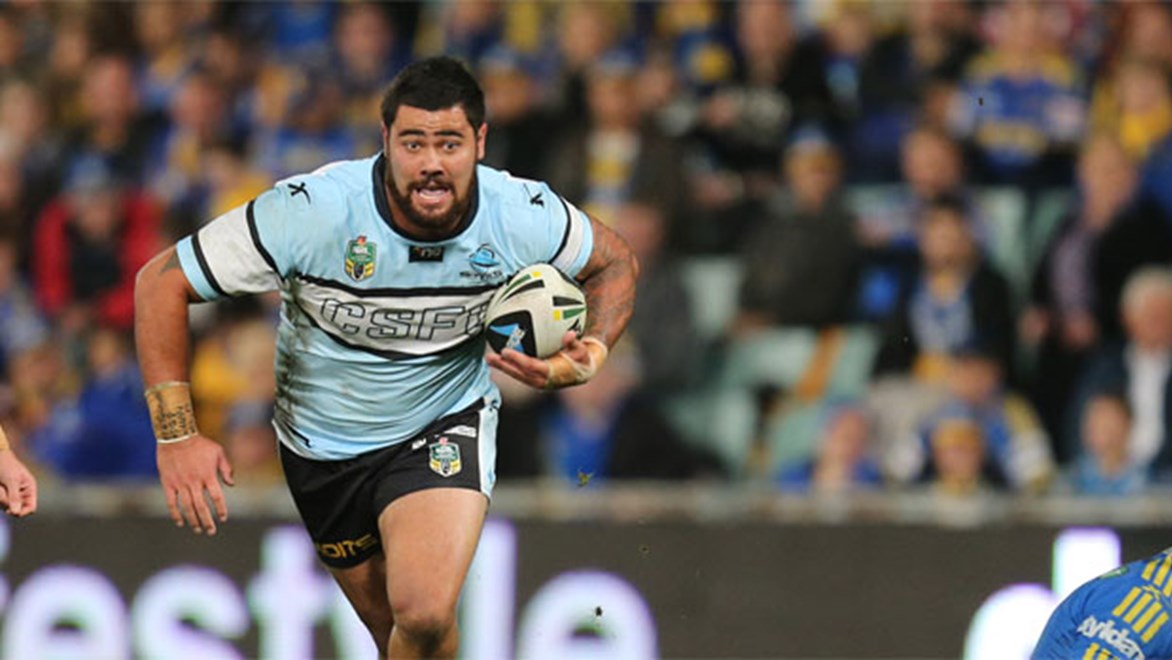 Double trouble... Newly re-signed Fifita twin, David, has played three games in 2014.