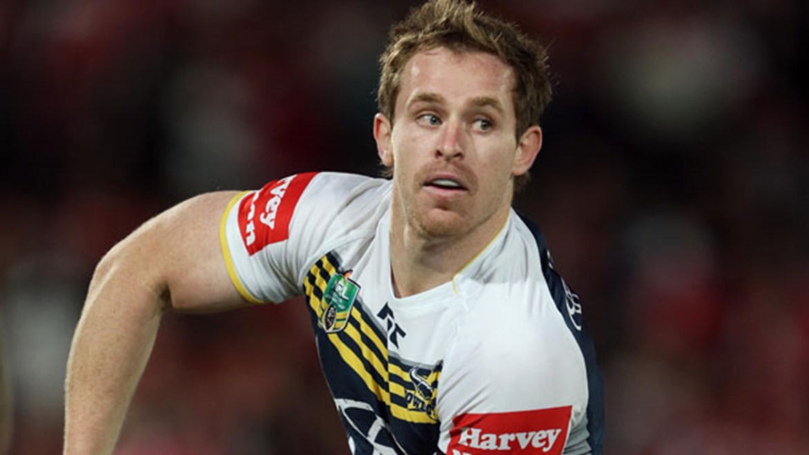 North Queensland Cowboys fullback Michael Morgan capped off a Man of the Match performance with two line breaks and a sneaky try against the Sharks.
