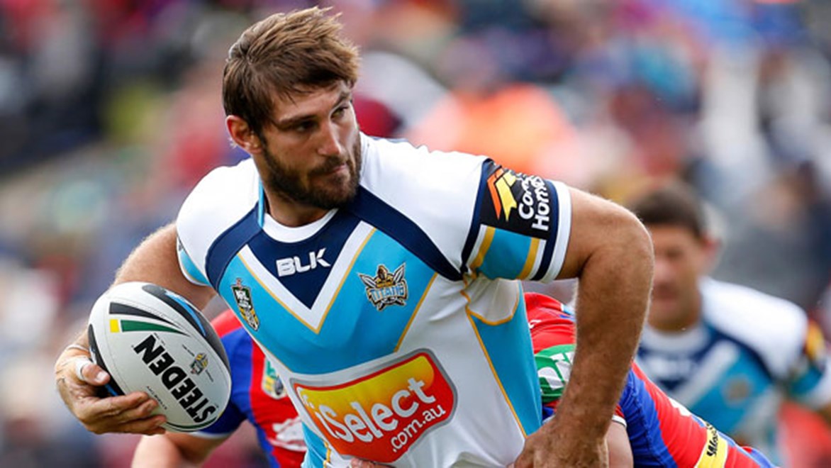Named again in the centres to face the Eels on Saturday, Titans star Dave Taylor could be saying goodbye to life in the forward pack.