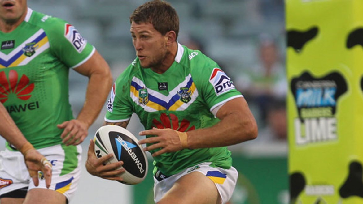 Canberra Raiders player Jarrad Kennedy, much to his own shock, has emerged as potential centre option over the past week with several of his teammates currently injured.