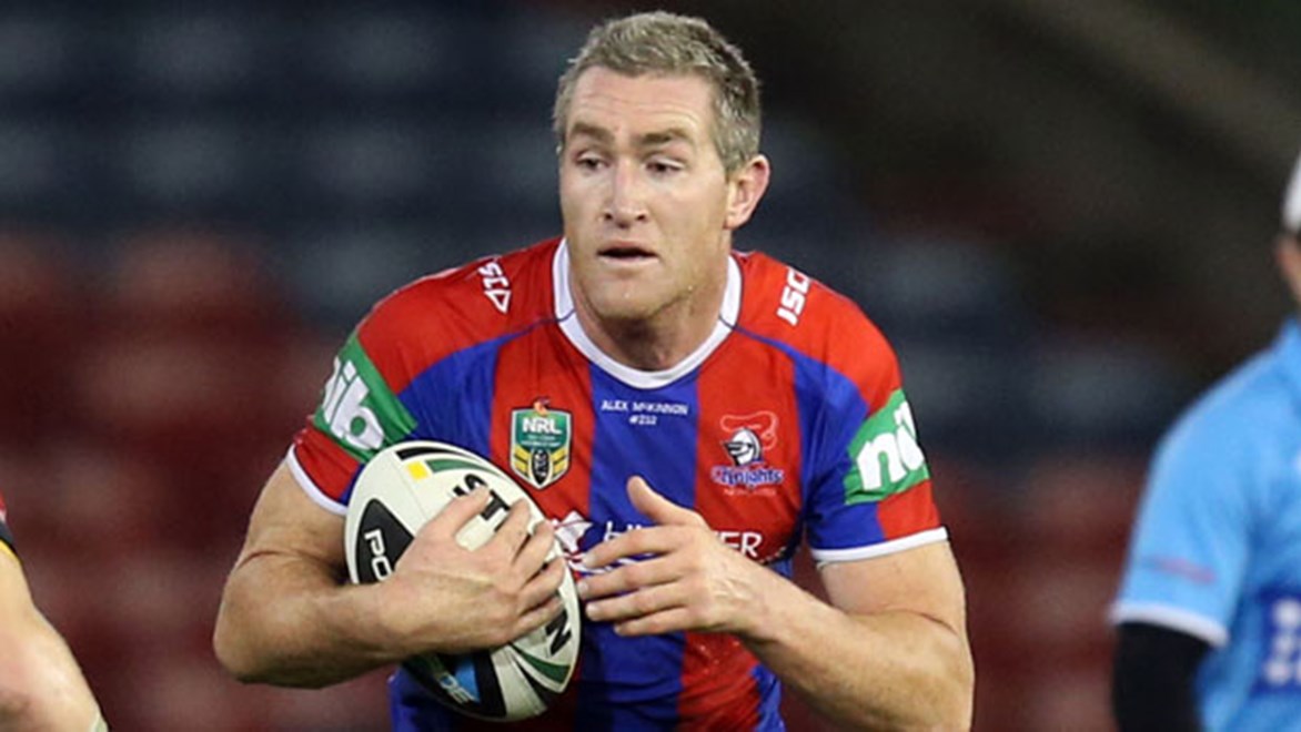 Newcastle Knights forward Chris Houston has had to come through much adversity to get to this point, but is happy to reach 150 NRL games.