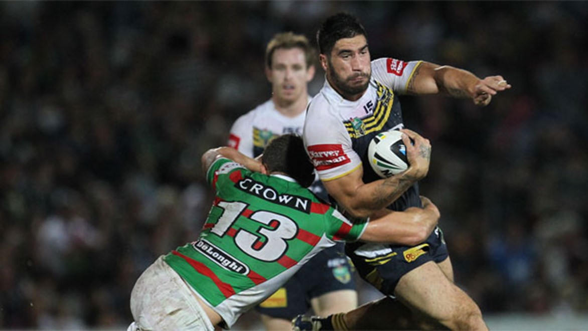 He's back... Cowboys coach Paul Green says prop James Tamou is a chance to play against the Tigers.