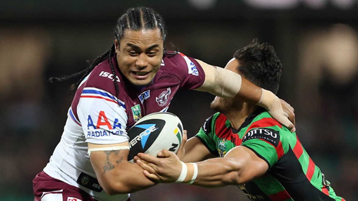 Manly suffered a setback after just six minutes when Steve Matai was forced from the field.