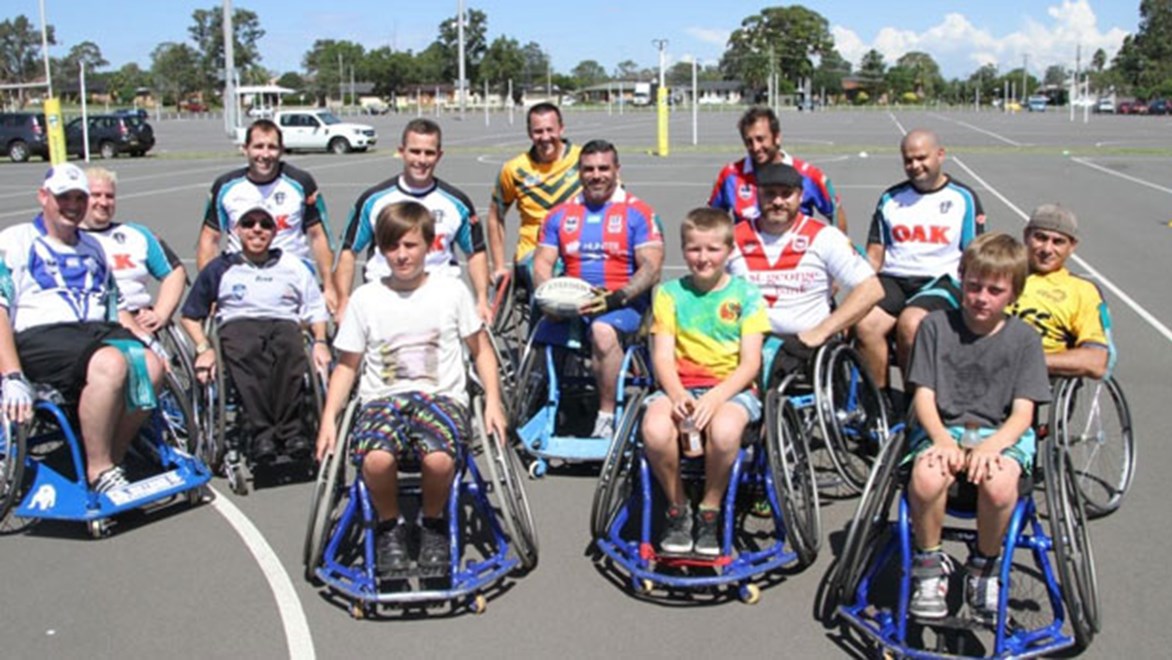 The NSW Wheelchair Rugby League is holding a public challenge event at Menai on Saturday August 23.