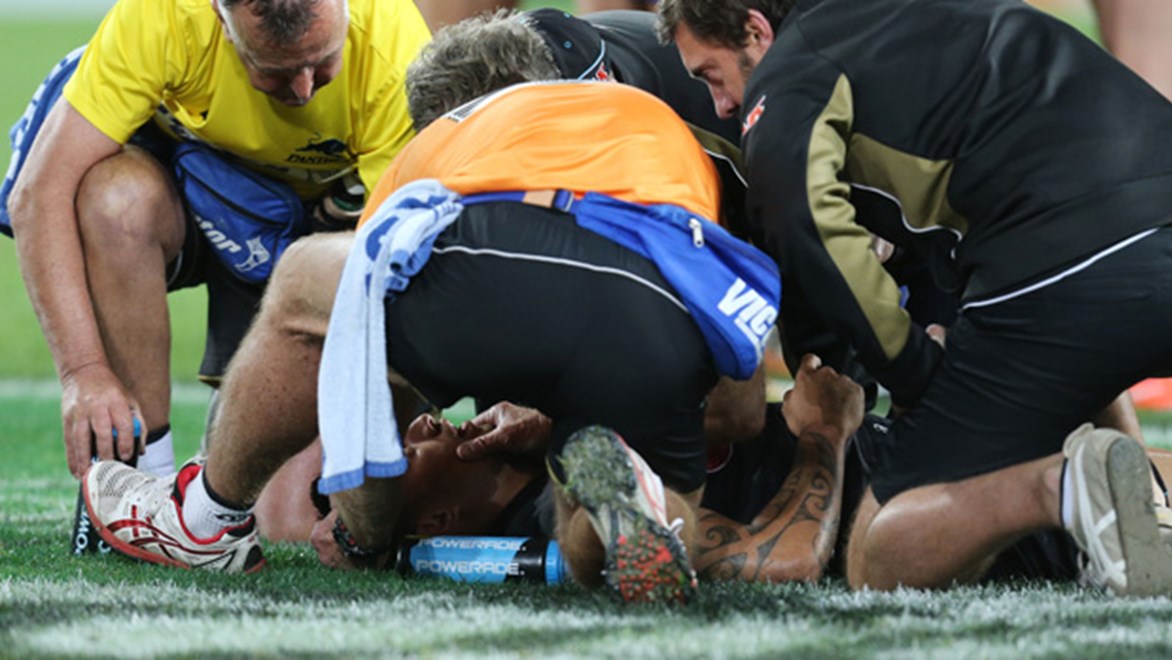 Dean Whare was cleared of serious injury following Penrith's preliminary final loss.