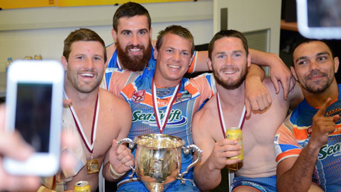 Northern Pride players are now setting their sights on the Penrith Panthers after convincingly winning the Intrust Super Cup crown on Sunday.