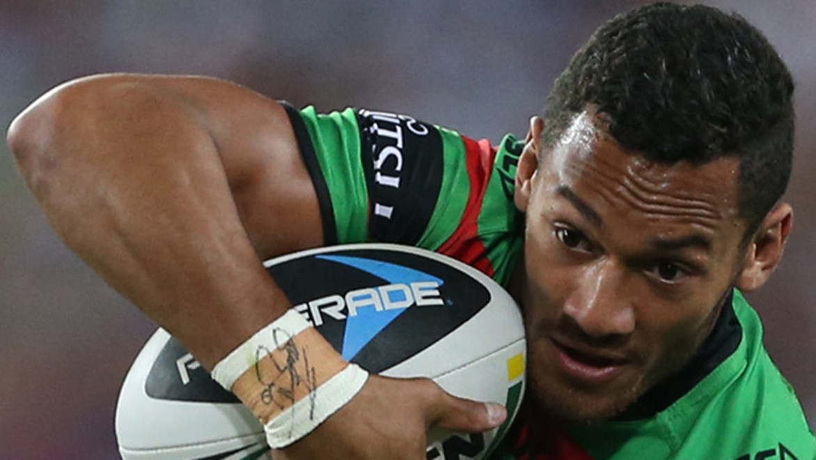 Apisai Koroisau carried the signature of suspended teammate Issac Luke on his right wrist in the Rabbitohs' dramatic Grand Final.