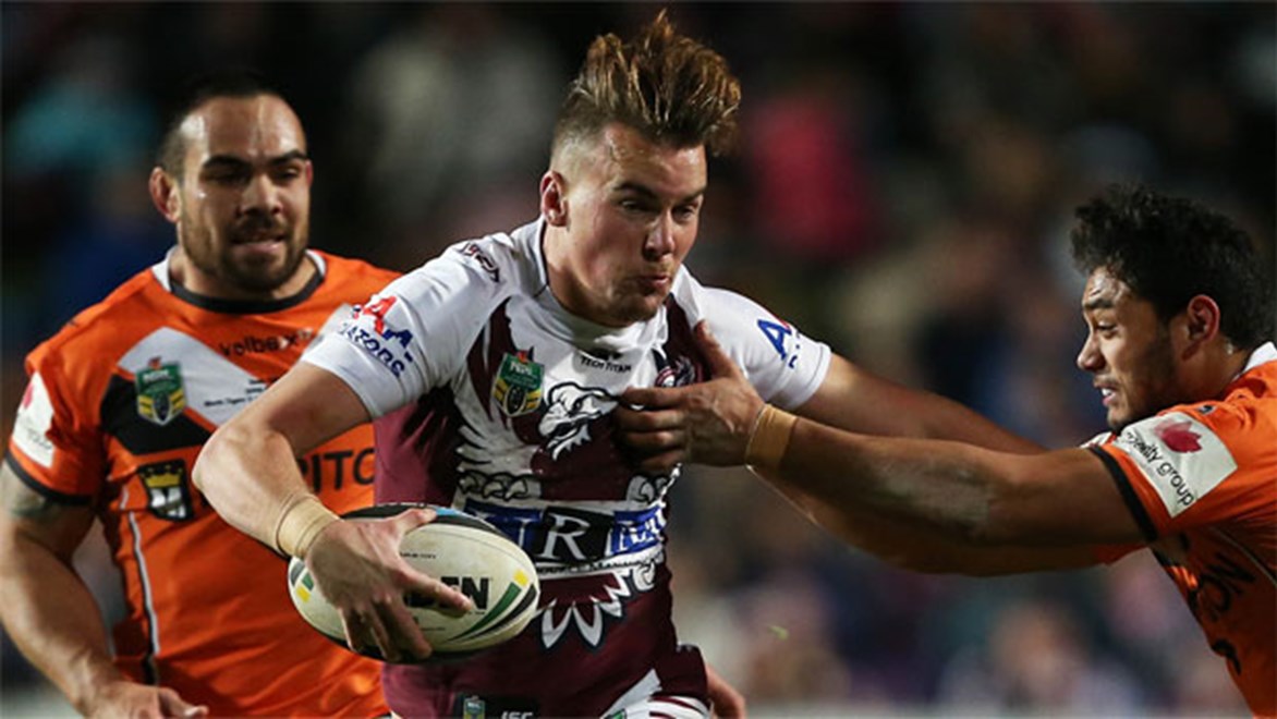 Junior Kangaroos fullback and Manly Sea Eagle Clint Gutherson.