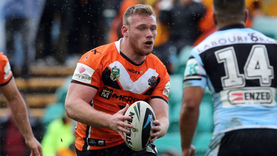 Wests Tigers and Junior Kangaroos prop Matt Lodge looks to bring balanced aggression to the rep scene this time around.