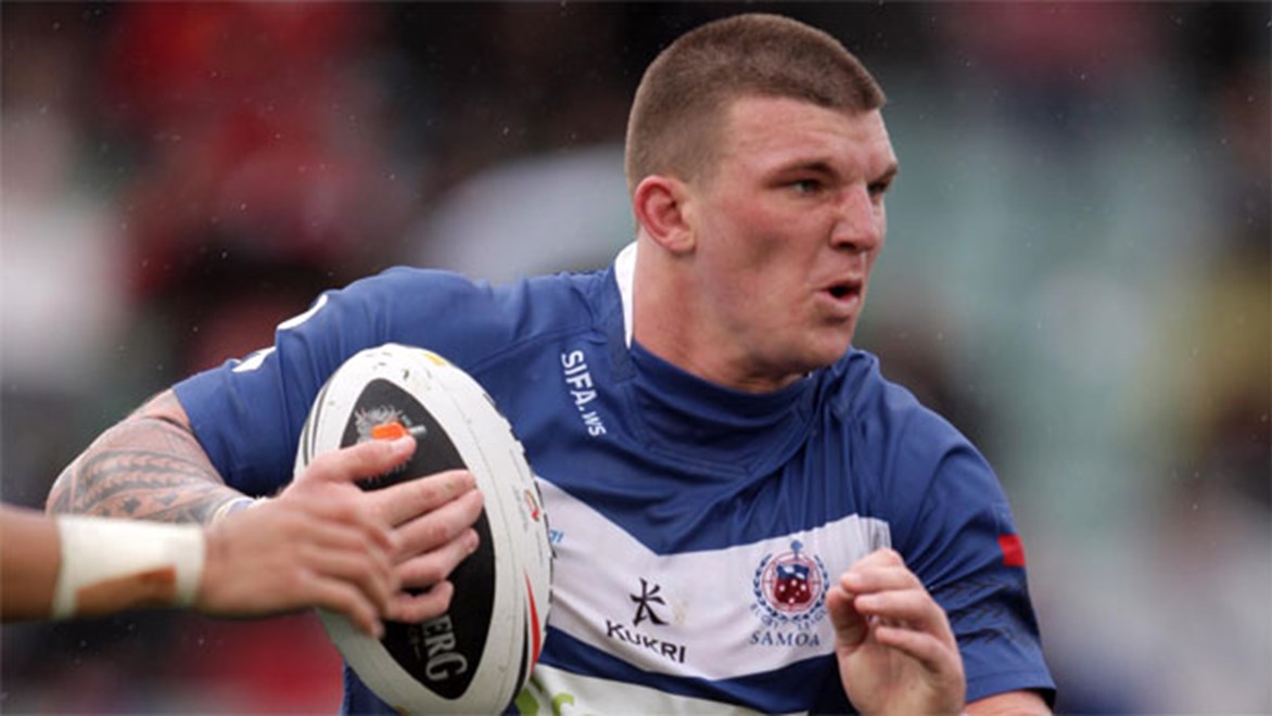 Josh McGuire made his Test debut for Samoa in 2010 and credits a new family addition for his improved form in 2014.
