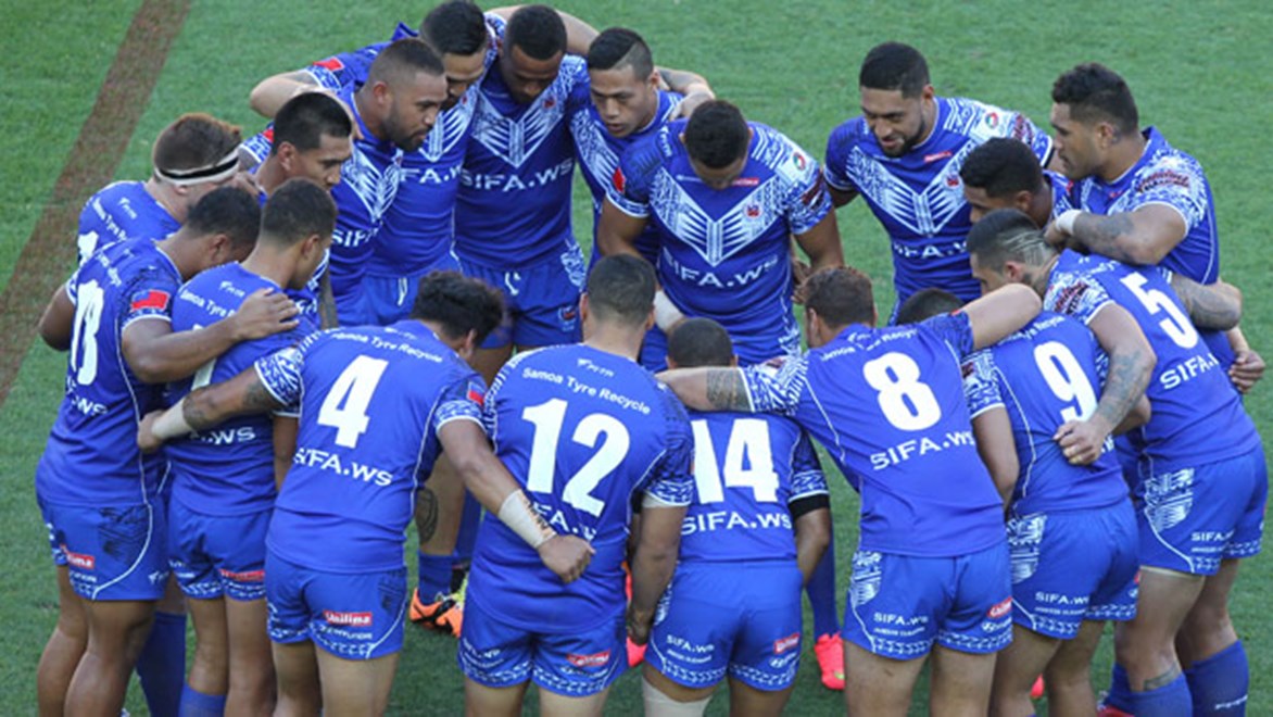 Samoa won't be content until they beat one of rugby league's powerhouse sides.