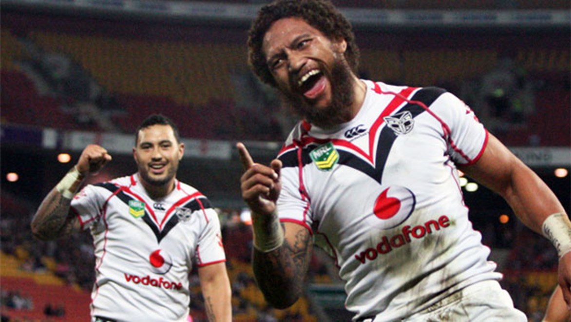 'The Beast' Manu Vatuvei is on track to set a new New Zealand try-scoring record in the NRL in 2015.