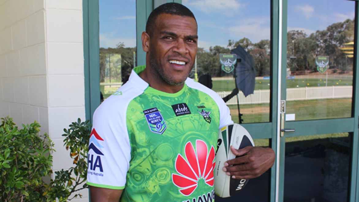 Raiders legend Ken Nagas is set to make a comeback for the club at the 2015 Auckland Nines.
