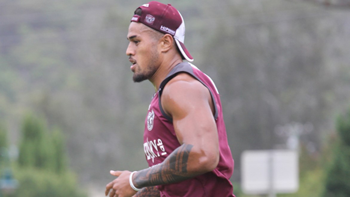 Michael Chee-Kam knows he needs to impress the Manly coaches this season to play his way into a contract extension.