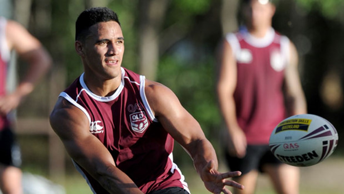Sharks sensation Valentine Holmes said he felt it was right in his heart to pledge his representative allegiances to Queensland and Australia.