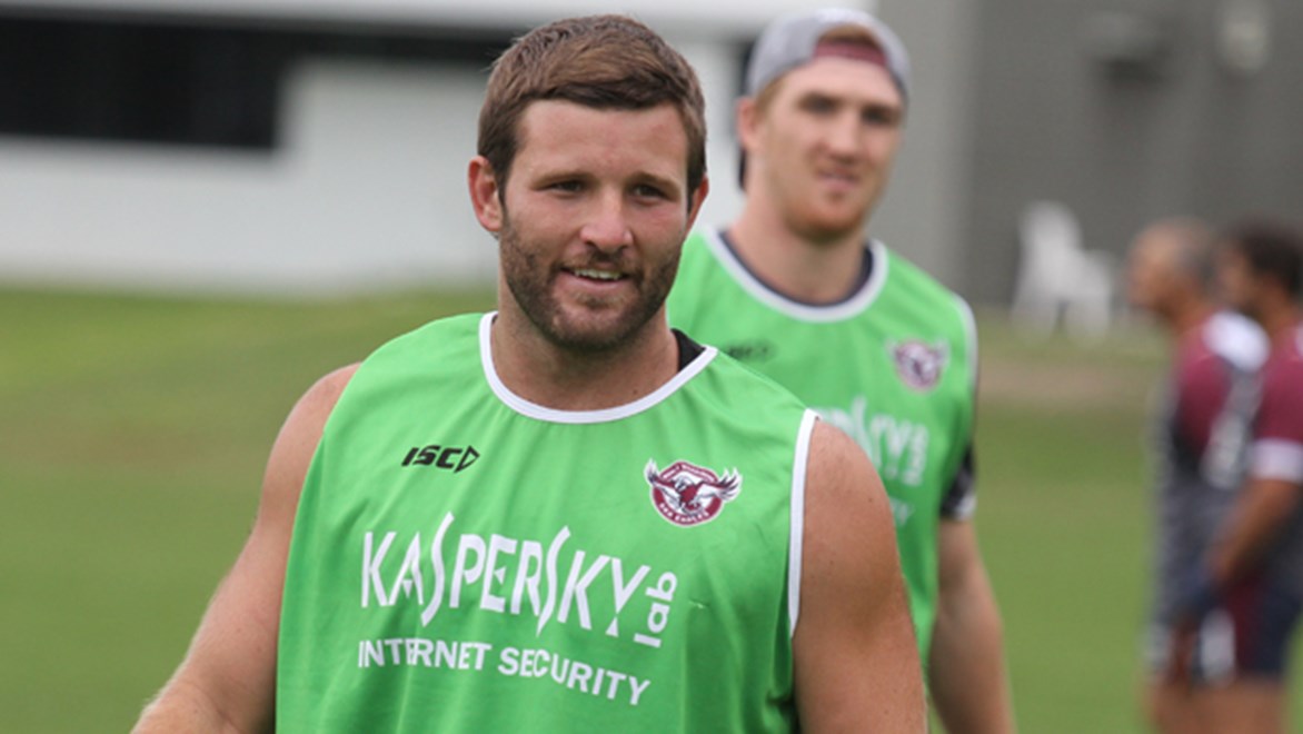 Former Cowboy Blake Leary is hoping to make his mark in first grade at the Sea Eagles this year.