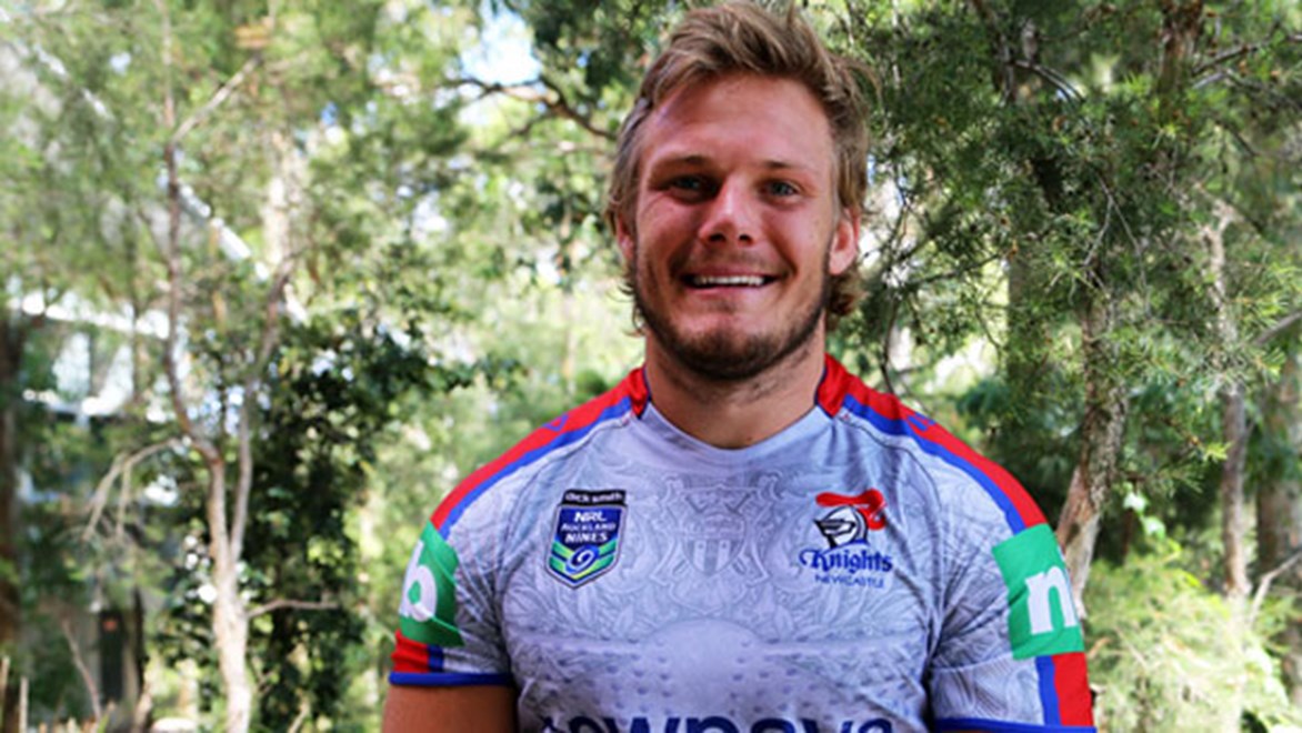 Nathan Ross is thrilled to get his chance to represent the Knights at the Auckland Nines weekend.