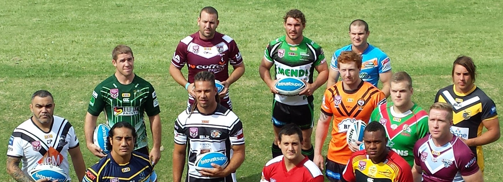Representatives from the Intrust Super Cup clubs gathered for the season launch on Friday.