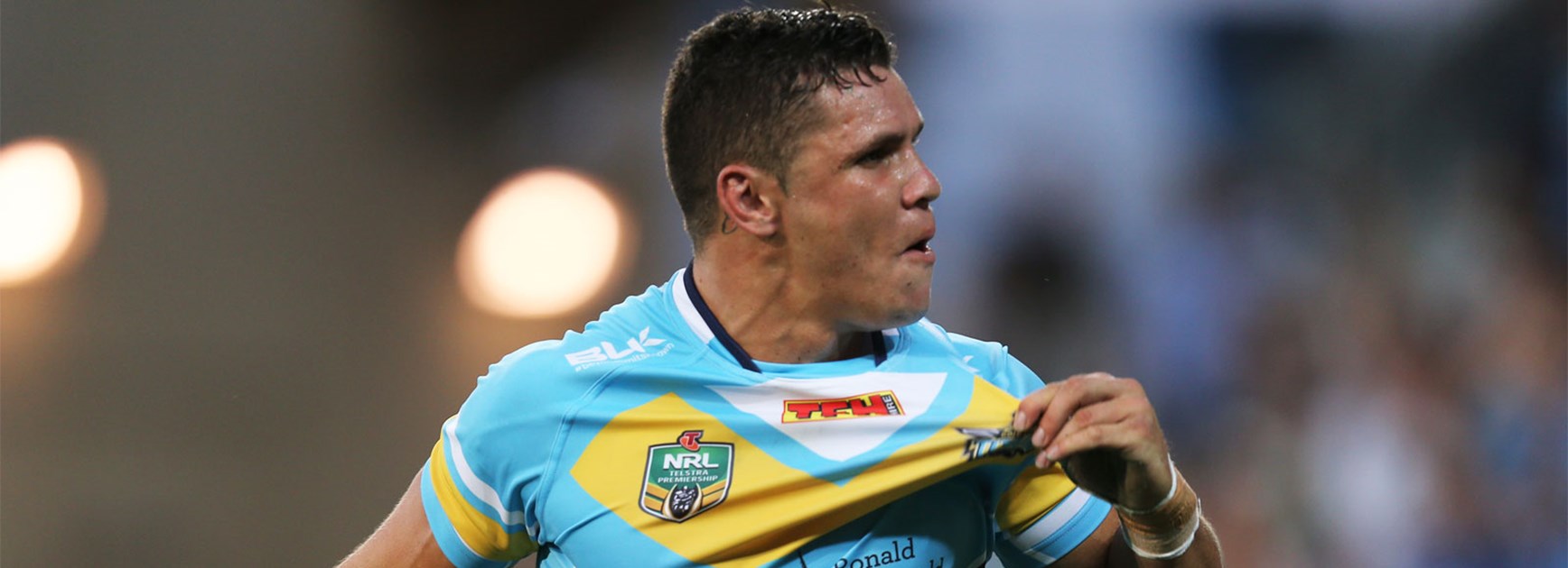 James Roberts was a standout for the Titans against the Wests Tigers.