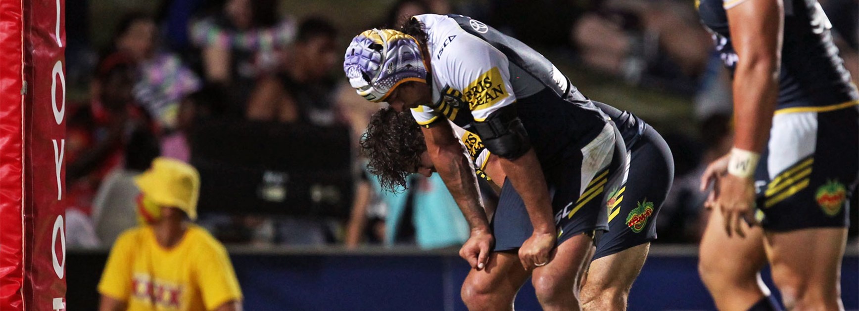 Johnathan Thurston during the Cowboys' Round 2 loss to Newcastle.