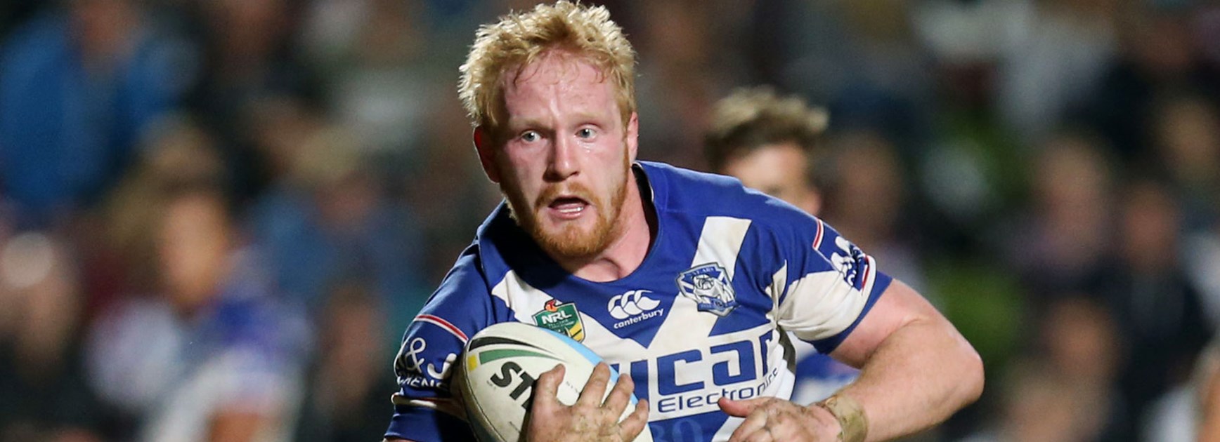 James Graham is just one of several international forwards that will take the field when the Bulldogs and Tigers meet in Round 4.