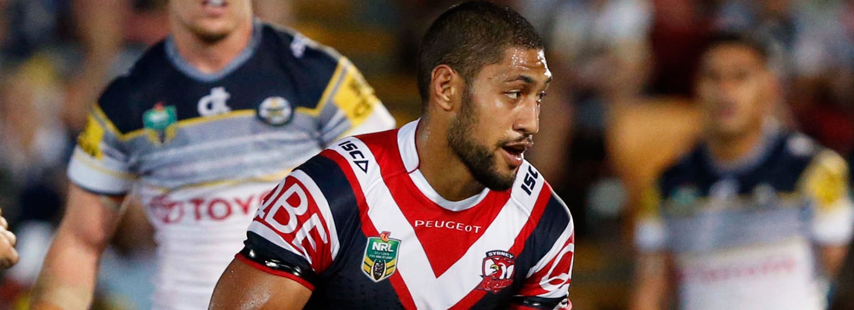 Roosters lock Isaac Liu has started all four of the Roosters' matches so far in 2015.