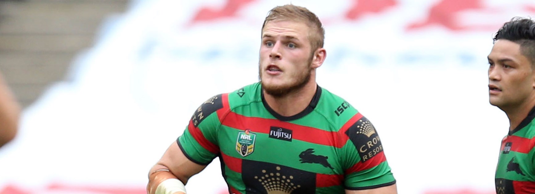 Tom Burgess (pictured) and David Tyrrell have both re-signed with South Sydney.