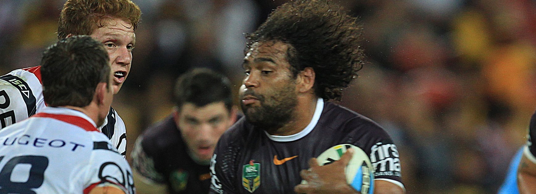 Sam Thaiday's charges against the Roosters inspired his teammates on Friday.