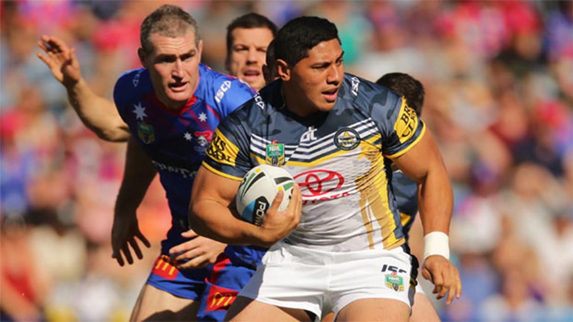 Jason Taumalolo could miss up to two months after limping from the field against Newcastle.