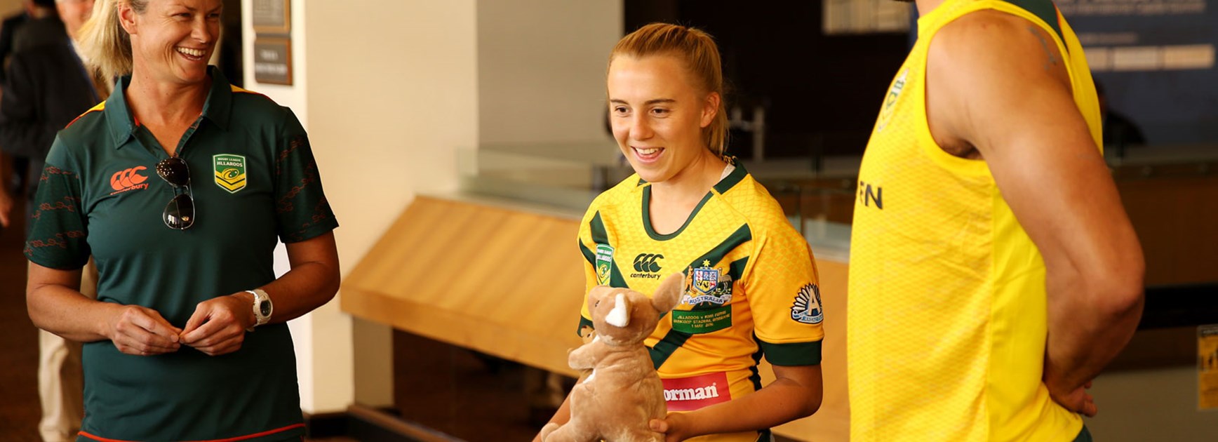 Eighteen-year-old Casey Karklis will be the youngest-ever player to represent the Jillaroos when they face the Kiwis on Friday night.