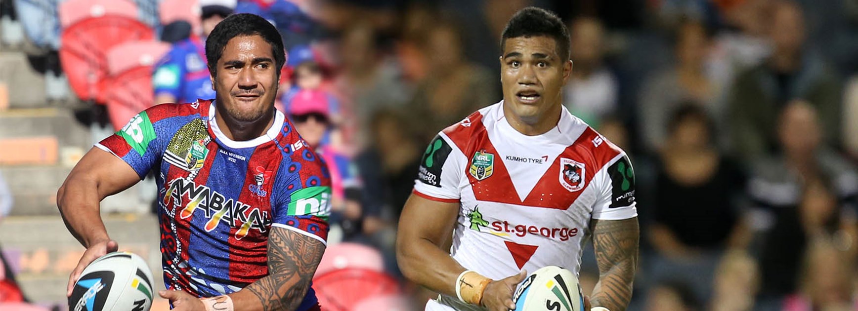 Chanel and Peter Mata'utia are looking forward to playing alongside each other once more.