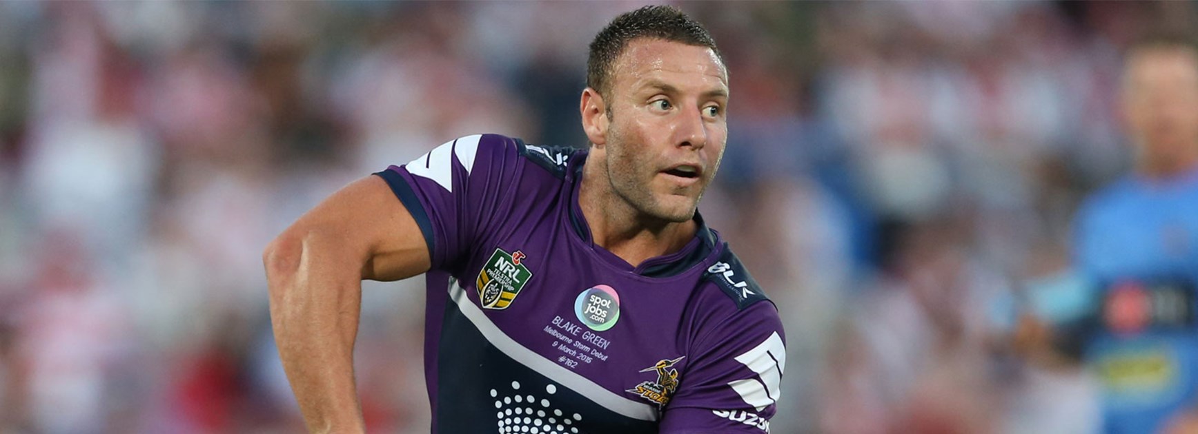 Melbourne Storm five-eighth Blake Green.