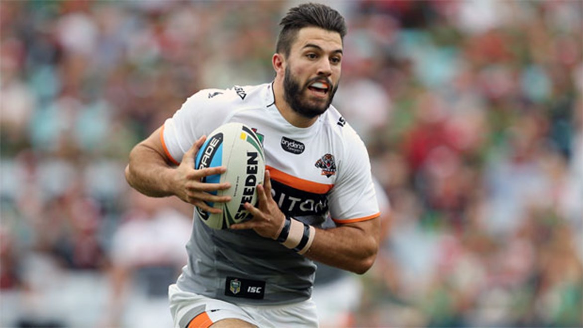 In-form Wests Tigers fullback James Tedesco.