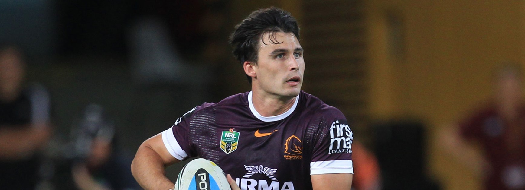 Lachlan Maranta plays his 50th game for the Broncos on Friday night.