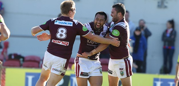 Lyon lauds Manly playmakers