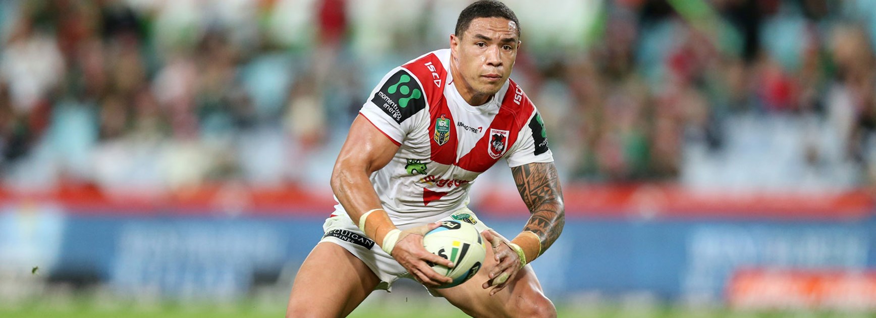 Tyson Frizell made over 30 tackles and more than 100 metres in the Dragons' Round 9 loss to South Sydney.