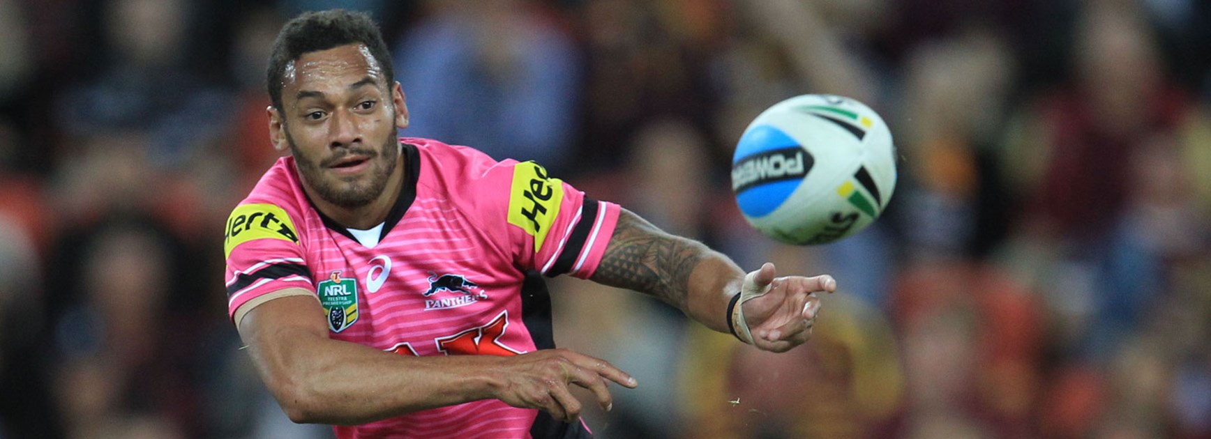 Apisai Koroisau has spent time at hooker and in the halves for Penrith in 2015.