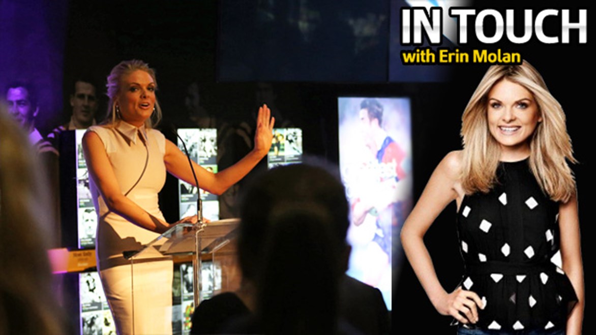 Erin Molan hosted the launch of Women In League Round at NRL HQ this week.