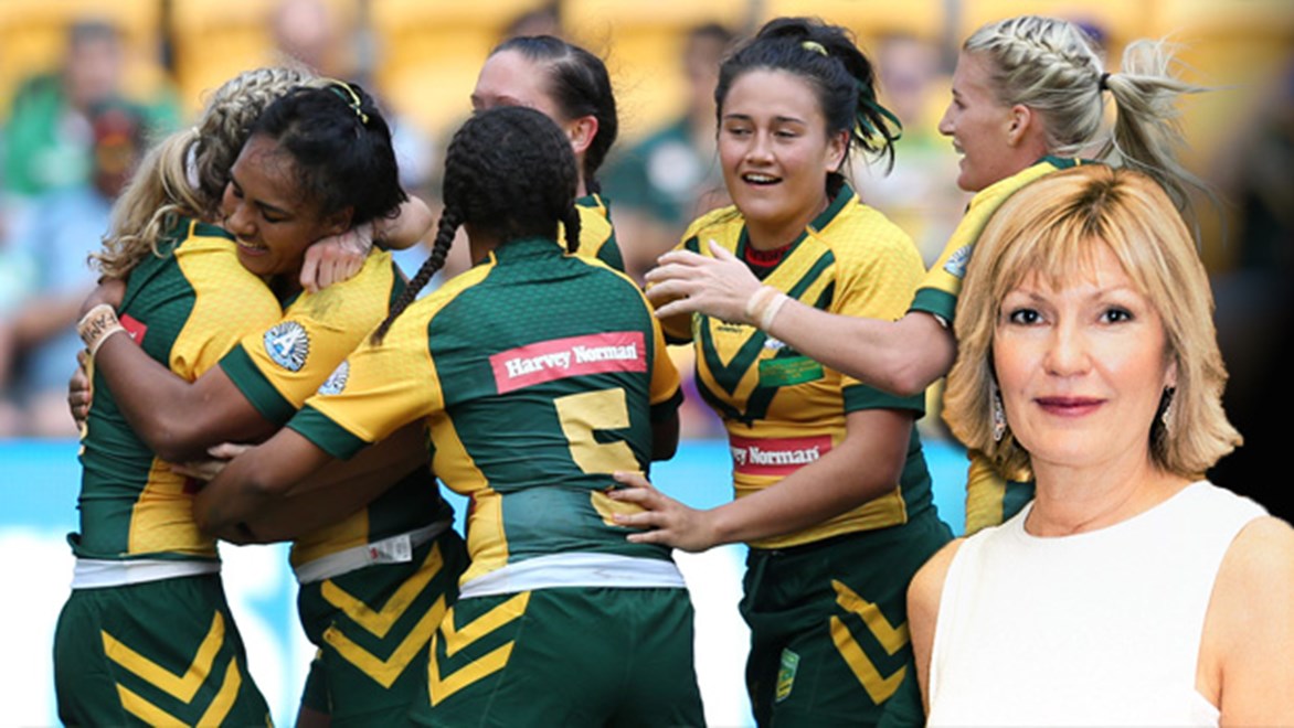 Harvey Norman has signed on as the first corporate partner ever of the Australian Jillaroos, writes Harvey Norman CEO Katie Page.